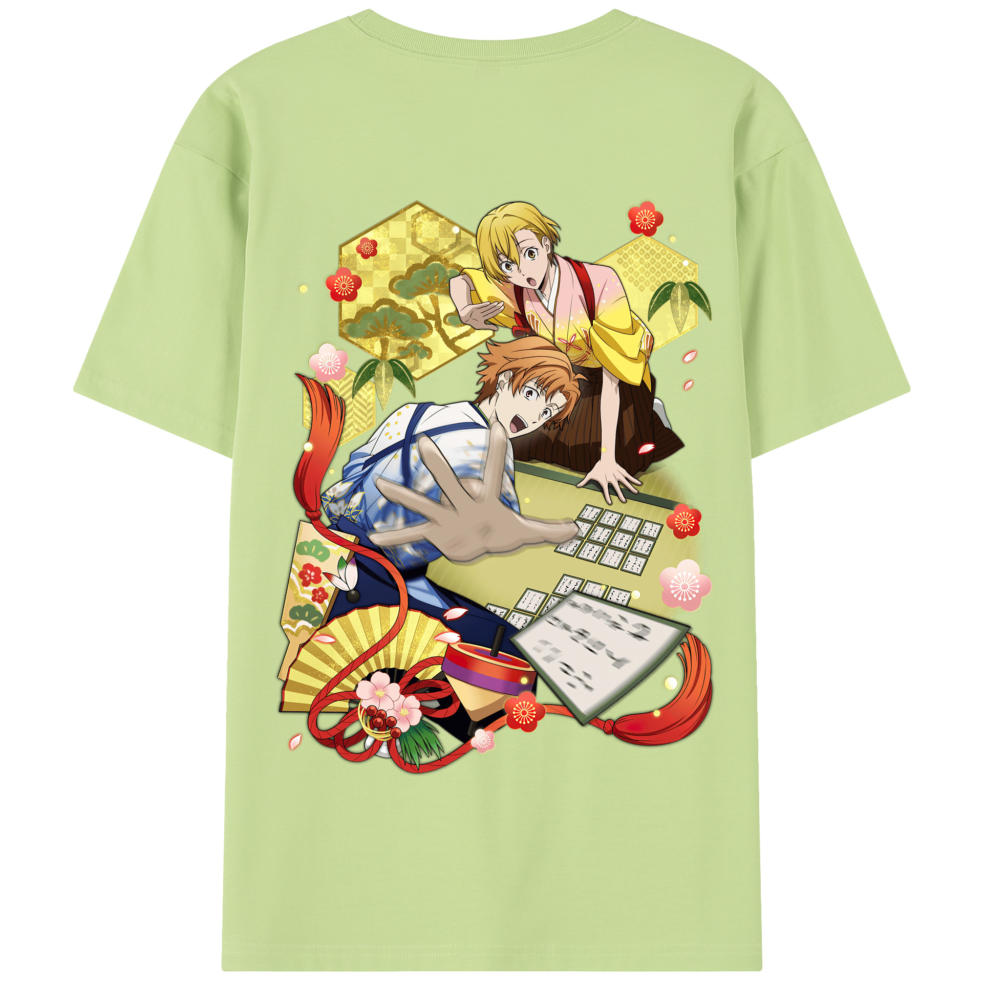 （画像用） 文豪ストレイドッグス Bungo Stray Dogs 綿100％半袖Tシャツ（背面プリント）